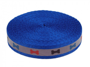 Popruh šíře 20 mm s reflexním potiskem