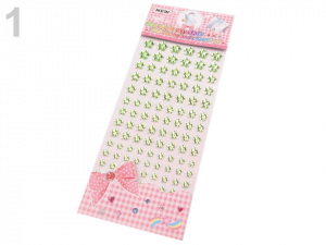 Samolepicí květy Ø6-12 mm