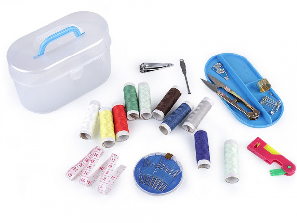 Sada na šití v boxu - střední