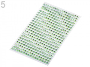 Samolepicí kamínky na lepicím proužku Ø5 mm