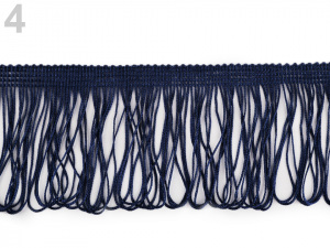 Třásně dvojité šíře 70 mm