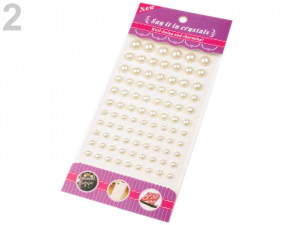 Samolepicí perly Ø6-12 mm