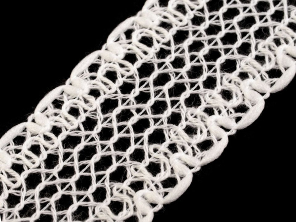 Krajková stuha šíře 40 mm