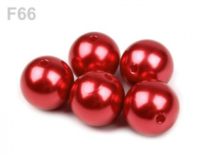 Plastové voskové korálky / perly Glance Ø16 mm