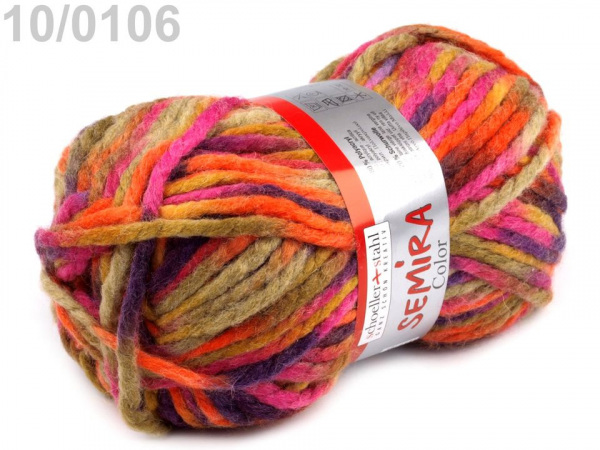 Pletací příze Semira Color 100 g