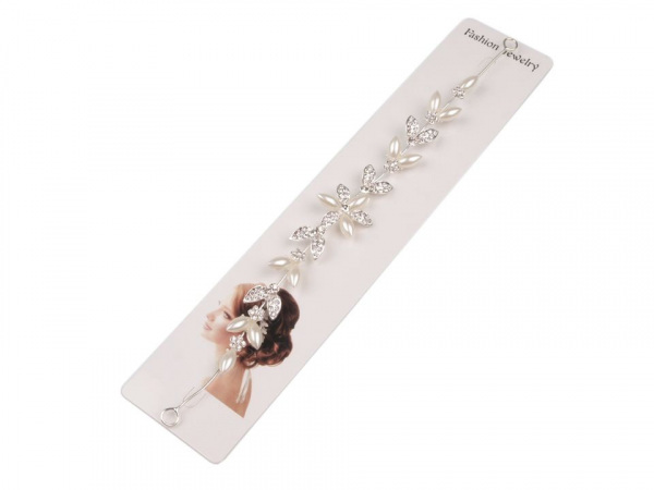 Štrasová ozdoba do vlasů