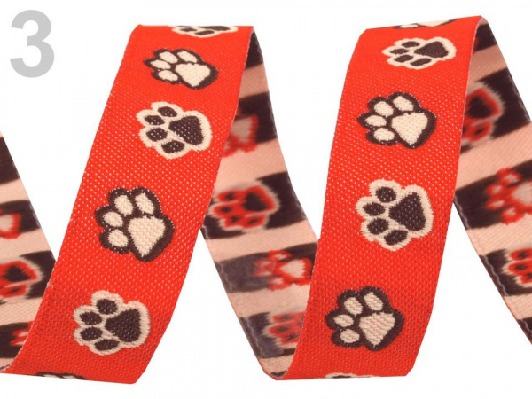 Vzorovka šíře 16 mm tlapky