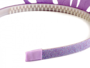 Karnevalová čelenka - korunka s glitry v krabičce