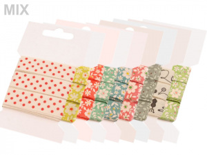 Bavlněná stuha šíře 16 mm s potiskem