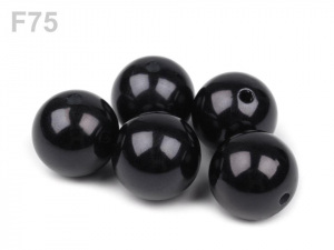 Plastové voskové korálky / perly Glance Ø16 mm