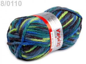 Pletací příze Semira Color 100 g