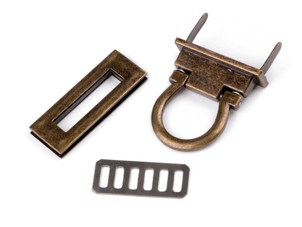 Zapínání na kabelku 17x45 mm