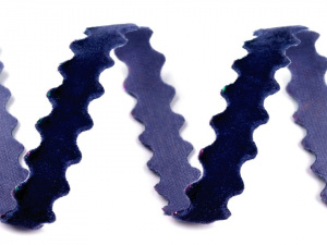 Sametová stuha šíře 12 mm vlnka