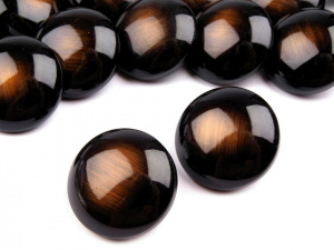 Knoflík kočičí oči velikost 40"