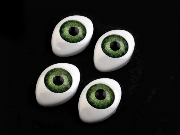Oči nalepovací 14x19 mm