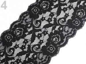 Elastická krajka / vsadka / běhoun šíře 15 cm