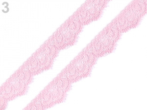 Elastická krajka šíře 16 mm