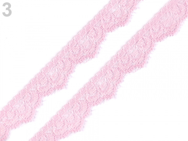 Elastická krajka šíře 16 mm