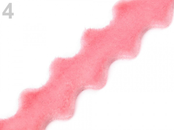 Sametová stuha šíře 12 mm vlnka