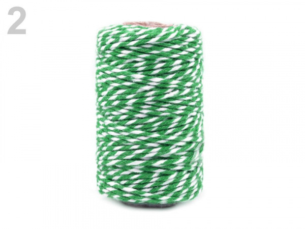 Bavlněná ozdobná šňůra Ø1,5 mm