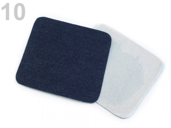 Nažehlovací záplaty riflové 7x7 cm