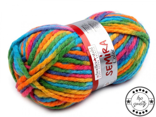 Pletací příze Semira Color 100 g