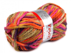 Pletací příze Semira Color 100 g
