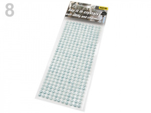 Samolepicí perly na lepicím proužku Ø4 mm