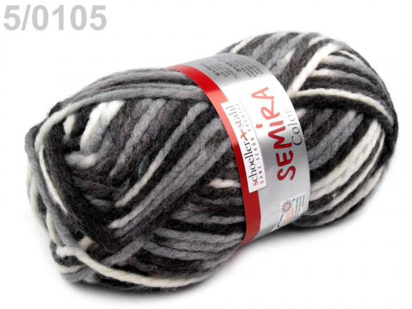 Pletací příze Semira Color 100 g