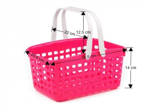 Plastový košík 14x20,5x30,5 cm