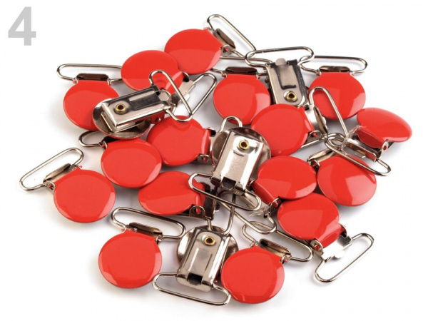 Šlový závěs šíře 25 mm lakovaný