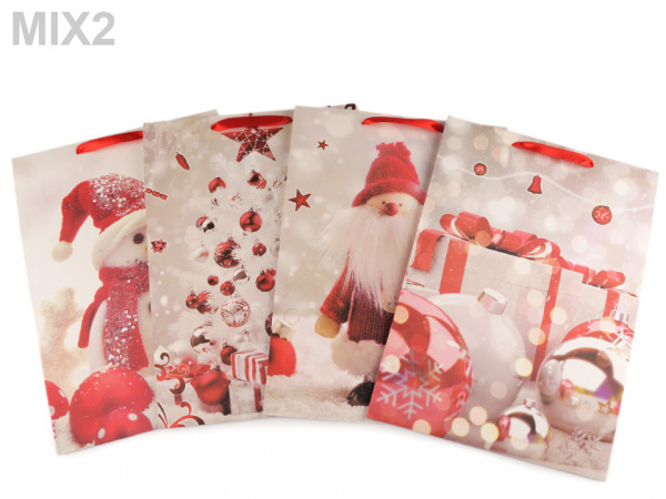 Dárková taška vánoční, velká velikost