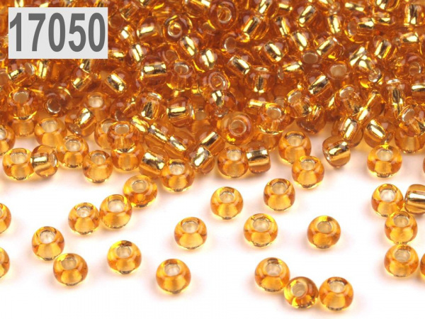 Rokajl Preciosa 8/0 - 3 mm s průtahem