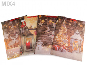 Dárková taška vánoční, velká velikost