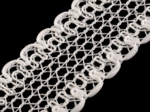 Krajková stuha šíře 40 mm