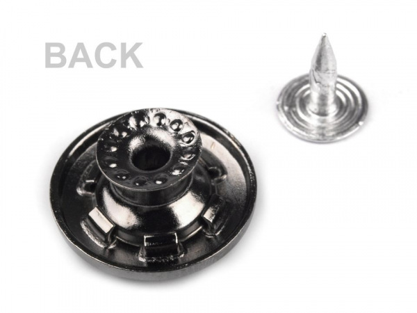 Riflový knoflík Srdce velikost 28"