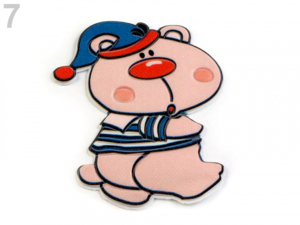 Nažehlovačka postavičky dětí, zvířátek