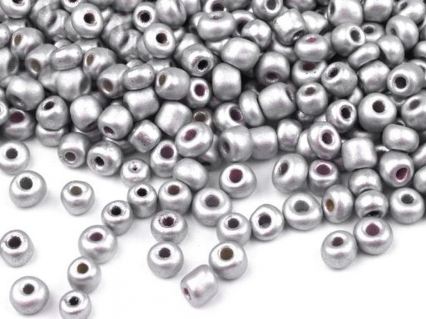 Rokajl 6/0 - 4 mm metalický, neprůhledný