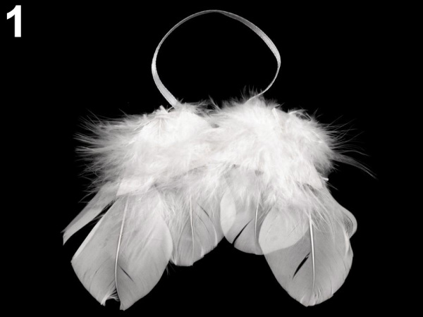 Dekorace andělská křídla malá