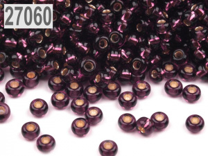 Rokajl Preciosa 8/0 - 3 mm s průtahem