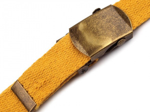 Kovová spona 25 mm na opasek s koncovkou