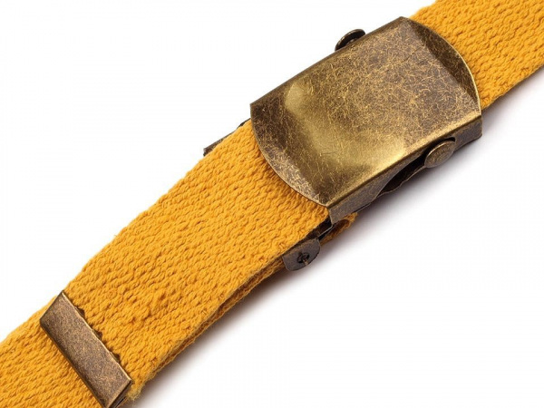 Kovová spona 25 mm na opasek s koncovkou