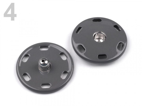 Kovové patentky / druky lakované Ø21 mm