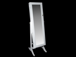 Skříňka na šperky se zrcadlem