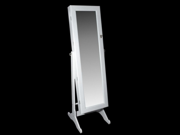 Skříňka na šperky se zrcadlem