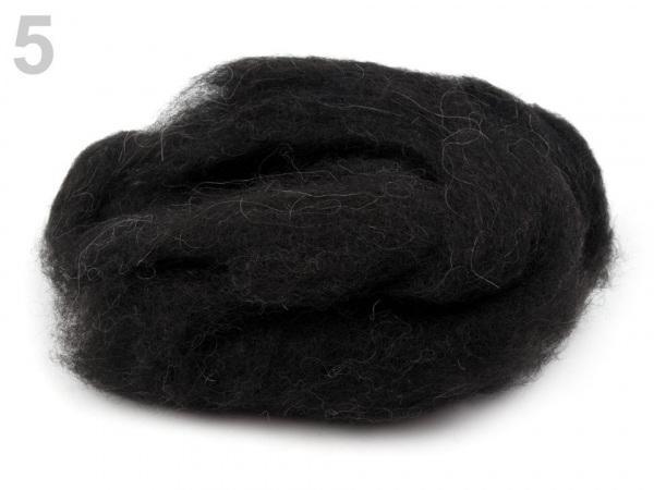 Přírodní ovčí rouno 20 g mykané