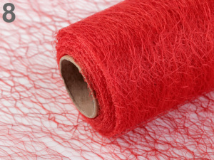 Pavučinka / stuha dekorační šíře 14-15 cm