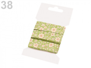 Bavlněná stuha šíře 16 mm s potiskem