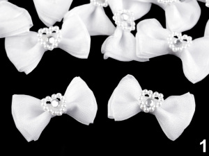 Mašle 25x38 mm se srdcem