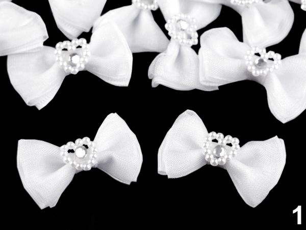 Mašle 25x38 mm se srdcem